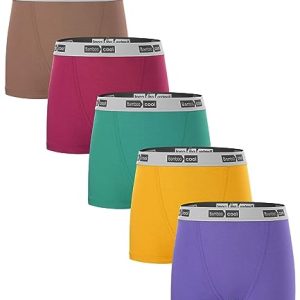 The Forest Stewardship Council Bamboo Cool Soft Stretch Women's Boxer Briefs Underwear | Women's Bamboo Boxer Briefs Un