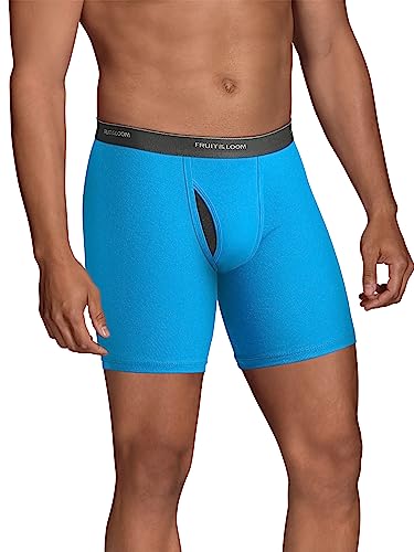 41yw1f38itl.jpg Fruit of the Loom Men's Coolzone Boxer Briefs - Moisture Wicking & Breathable, Assorted Color Multipacks - Men's Fitness