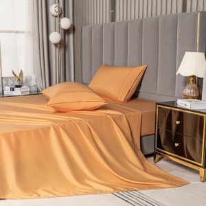 MCO Bedding King Bed Sheets Set - Cooling Breathable Rayon Derived from Bamboo Sheets - OEKO-TEX STANDARD 100 MCO Beddin