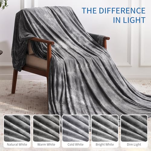 515dzf892l.jpg Guohaii Arc-Chill Q-Max Cool Fiber Throw Blanket for Hot Sleepers, Full Size 60"x90", Lightweight Breathable Grey