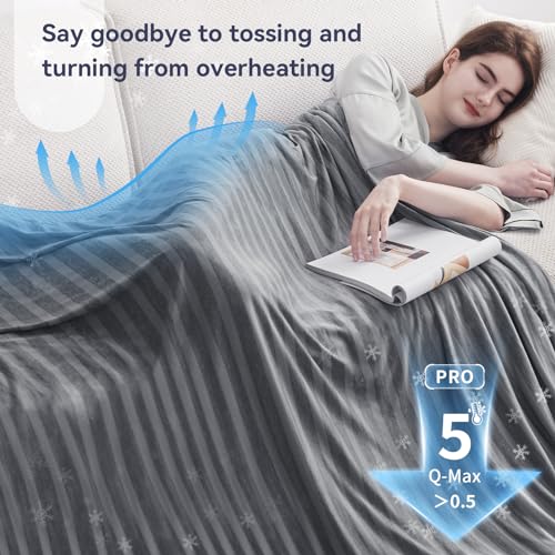 518lsj7il.jpg Guohai Cooling Throw Blanket for Hot Sleepers Travel/Outdoor