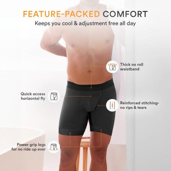 All Citizens Elite Ball Pouch Underwear for Men - Patented Ball Pouch Design, Performance Fabric, No Ride Up Legs