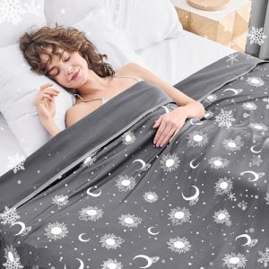 Inhand Cooling Blanket Queen Size - Cooled Blanket for Hot Sleepers - Lightweight Breathable Summer Cooling Blanket to K