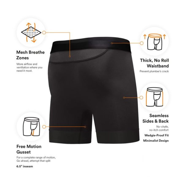 All Citizens Elite Ball Pouch Underwear for Men - Patented Ball Pouch Design, Performance Fabric, No Ride Up Legs