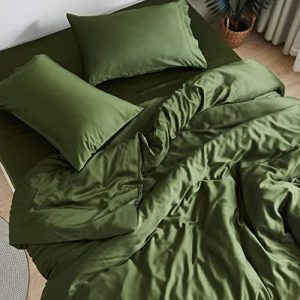 DOZ King Size 3 Piece Sheet Set, 100% Viscose from Bamboo, Buttery Soft, Cooling Sheets, OEKO-TEX Certified OEKO-TEX STA