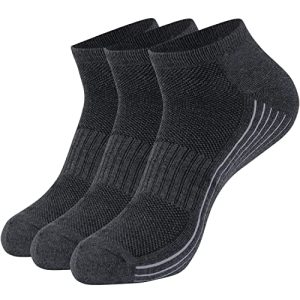 Sunew Unisex Cushioned Comfortable Ankle Socks for Hiking and Golf | Sunew Viscose Bamboo Ankle Workout Socks for Men a
