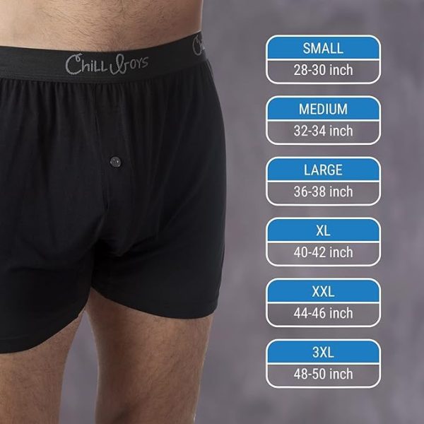 Chill Boys Soft Viscose from Bamboo Cool Breathable Comfortable Men's Underwear | Chill Boys Breathable Comfortable 3 P