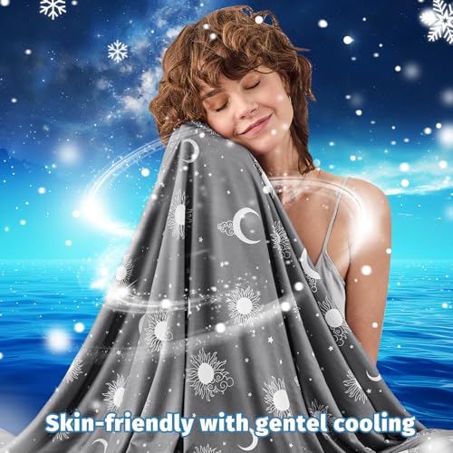 51pji5tb11l.jpg Inhand Cooling Blanket Queen Size - Cooled Blanket for Hot Sleepers - Lightweight Breathable Summer Cooling Blanket to K
