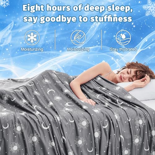51wqvkox47l.jpg Inhand Cooling Blanket Queen Size - Cooled Blanket for Hot Sleepers - Lightweight Breathable Summer Cooling Blanket to K