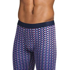 Jockey Men's Active Ultra Soft Modal Underwear - Long Leg Boxer Brief - 3 Pack