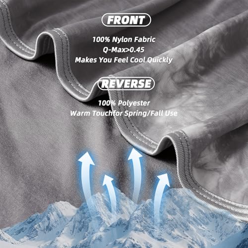 51yeu0ft3al.jpg Inhand Cooling Blanket Queen Size for Hot Sleepers Inhand Cooling Blanket Queen Size for Summer Nights Sweats Inhand Coo