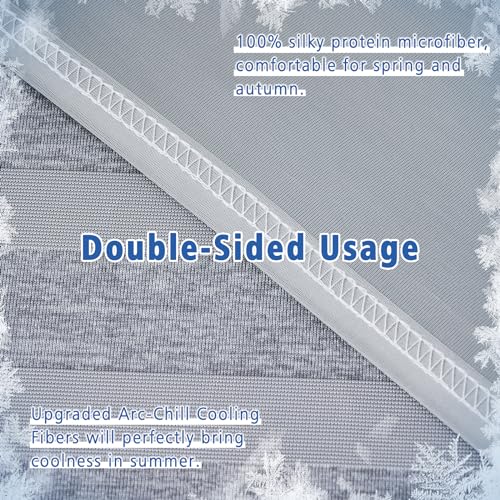 61dlnpouctl.jpg EMME Cooling Blankets for Hot Sleepers, Summer Blanket 60"x80" for Bed | Thin Lightweight Throw Blanket for Couch, Doub